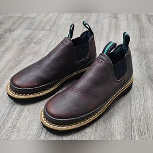 Georgia Giant Men's Brown Romeo Work Shoe-Size 7